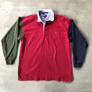 Tommy Color Block Rugby VTG